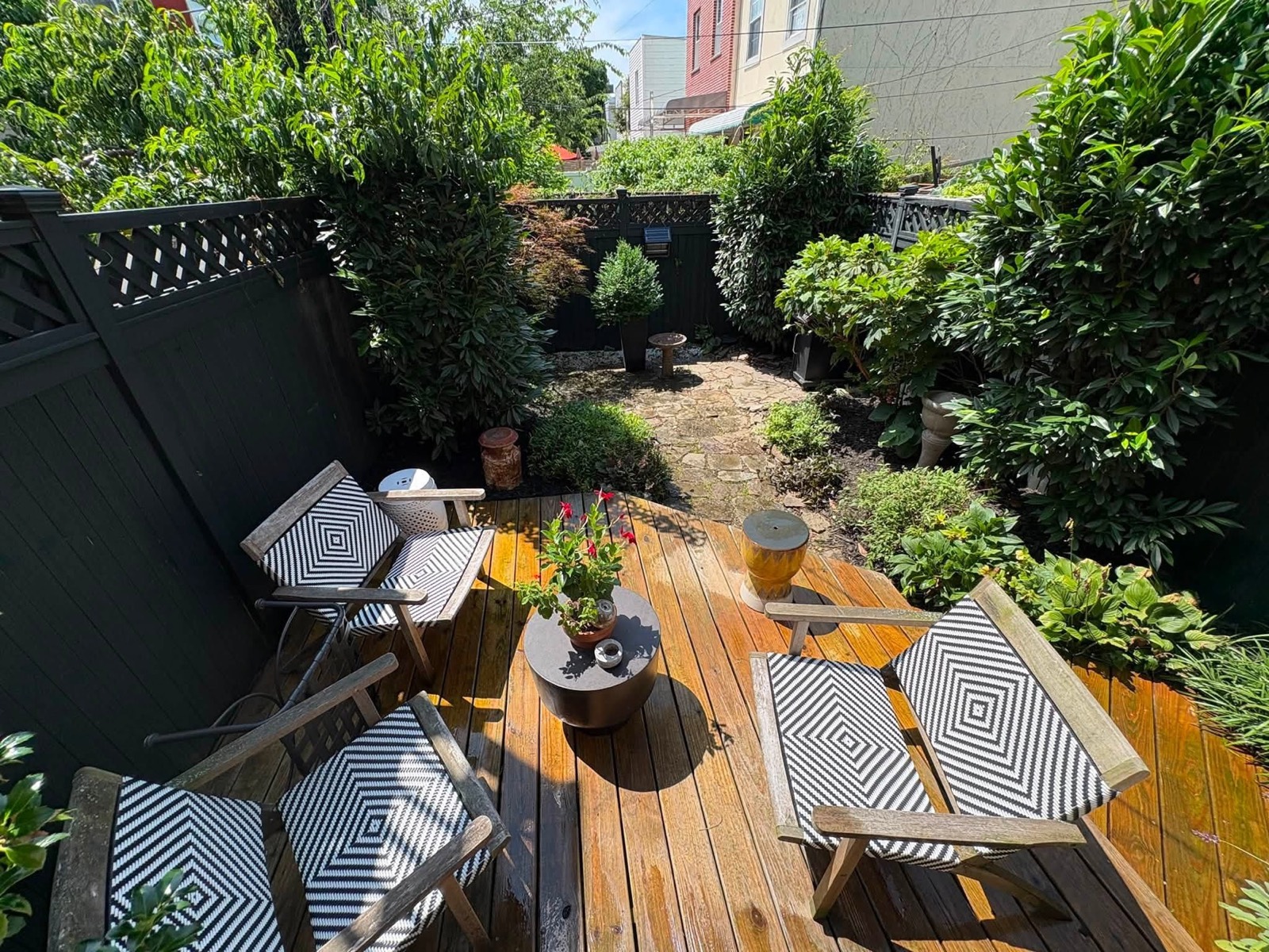 Garden refresh and outdoor seating